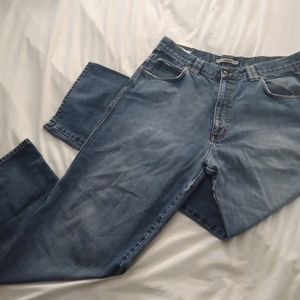 Mens Mavi 170 Max Wide Full Zip Fly Jeans Size 33 x 32